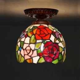 18 cm Tiffany glas-in-lood...