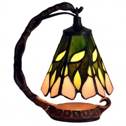 Tiffany glas in lood tafellamp