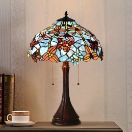 Tiffany retro glas-in-lood...