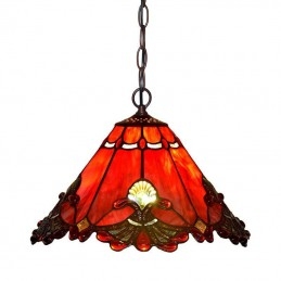 Retro Tiffany glas in lood...