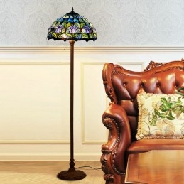 Vloerlamp Tulp Tiffany...