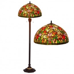 Vloerlamp Tulp Tiffany...