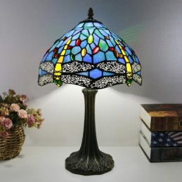 Tiffanystijl Tafellamp 12...